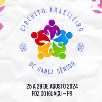 Logomarca do evento Circuito Brasileiro de Dança Sênior