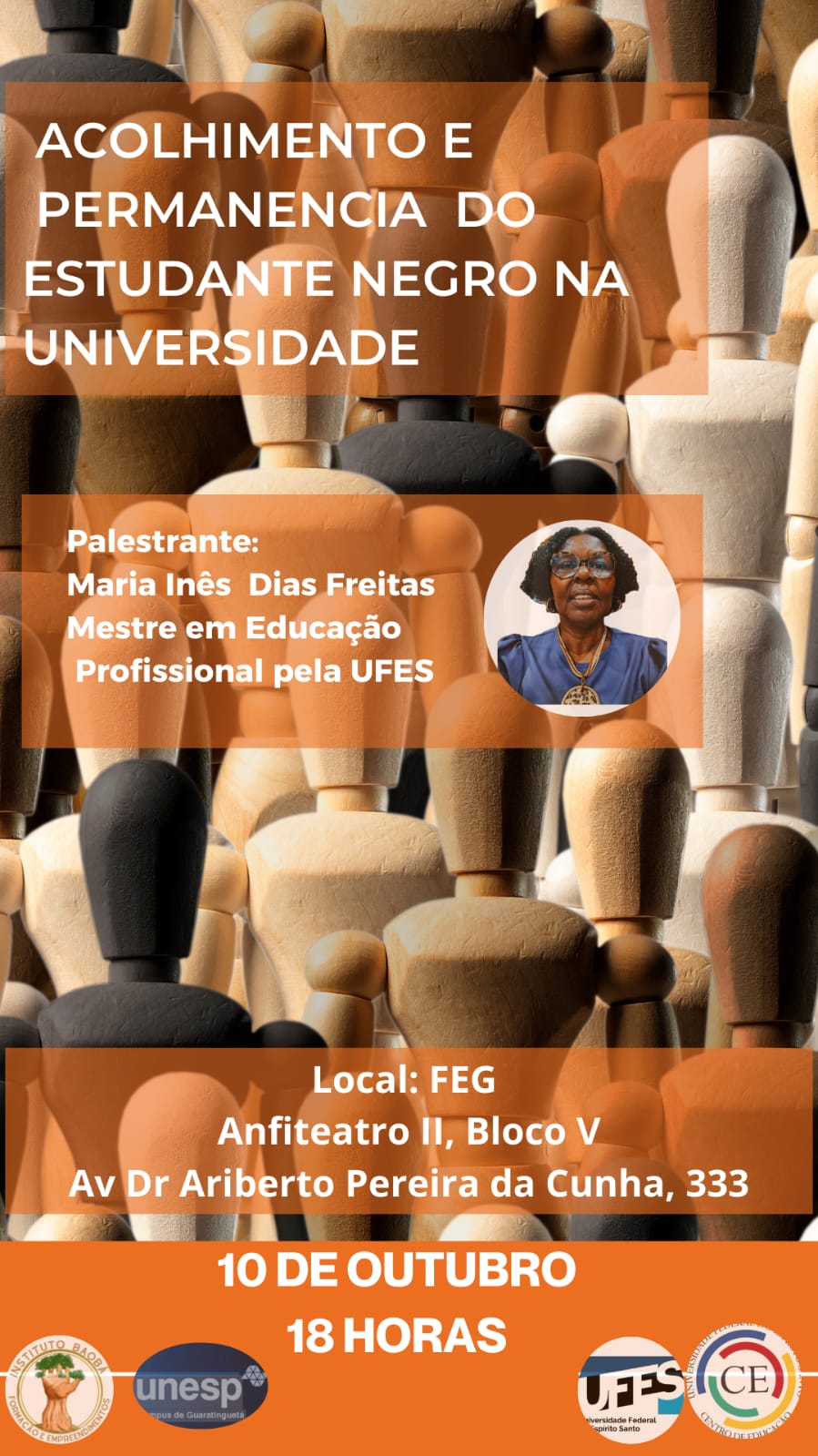 Cartaz de divulgação do evento.