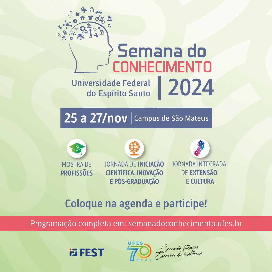 Cartaz de divulgação do evento