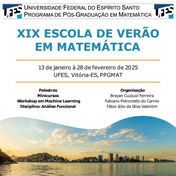 Cartaz de divulgação do evento