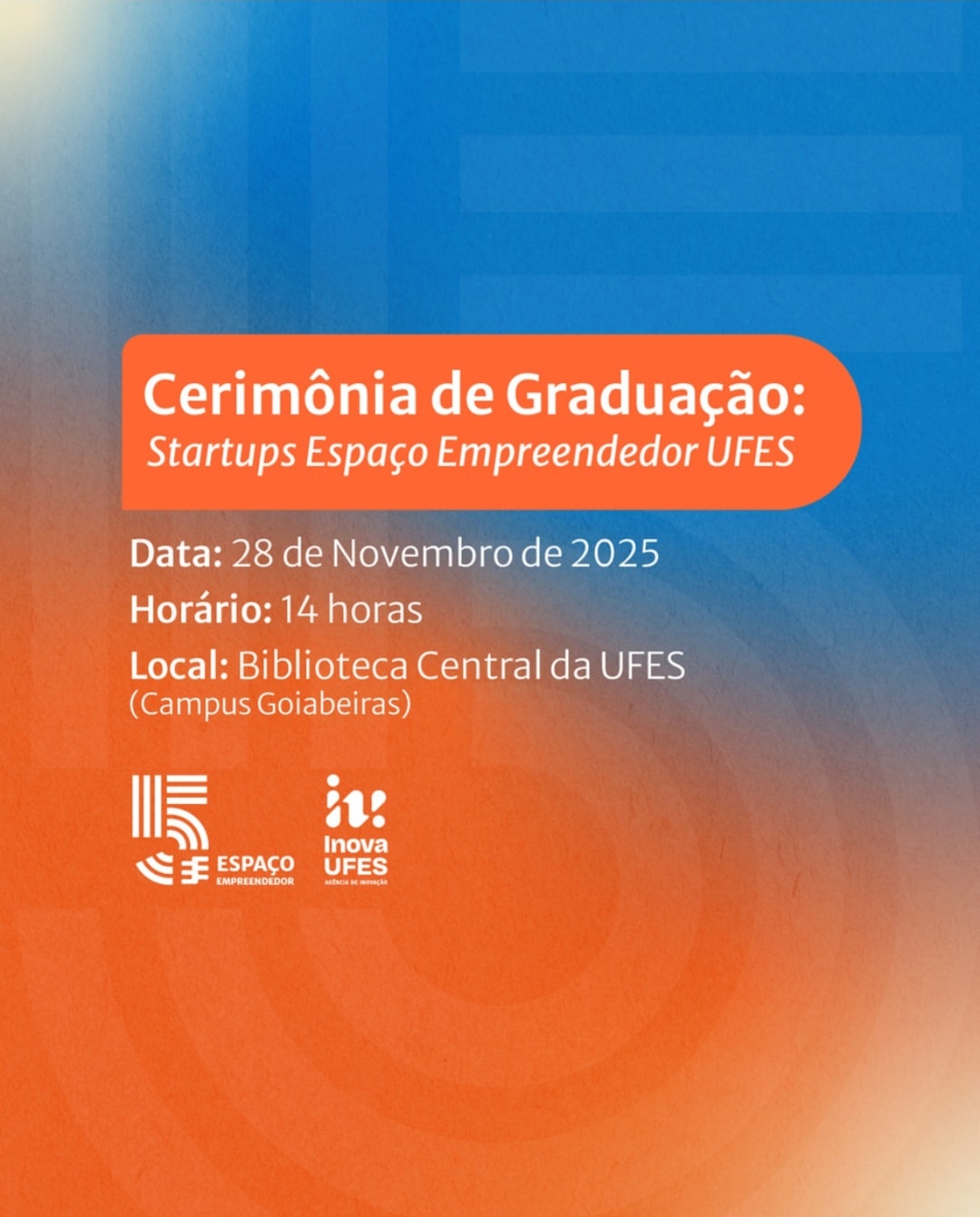 Cartaz de divulgação do evento