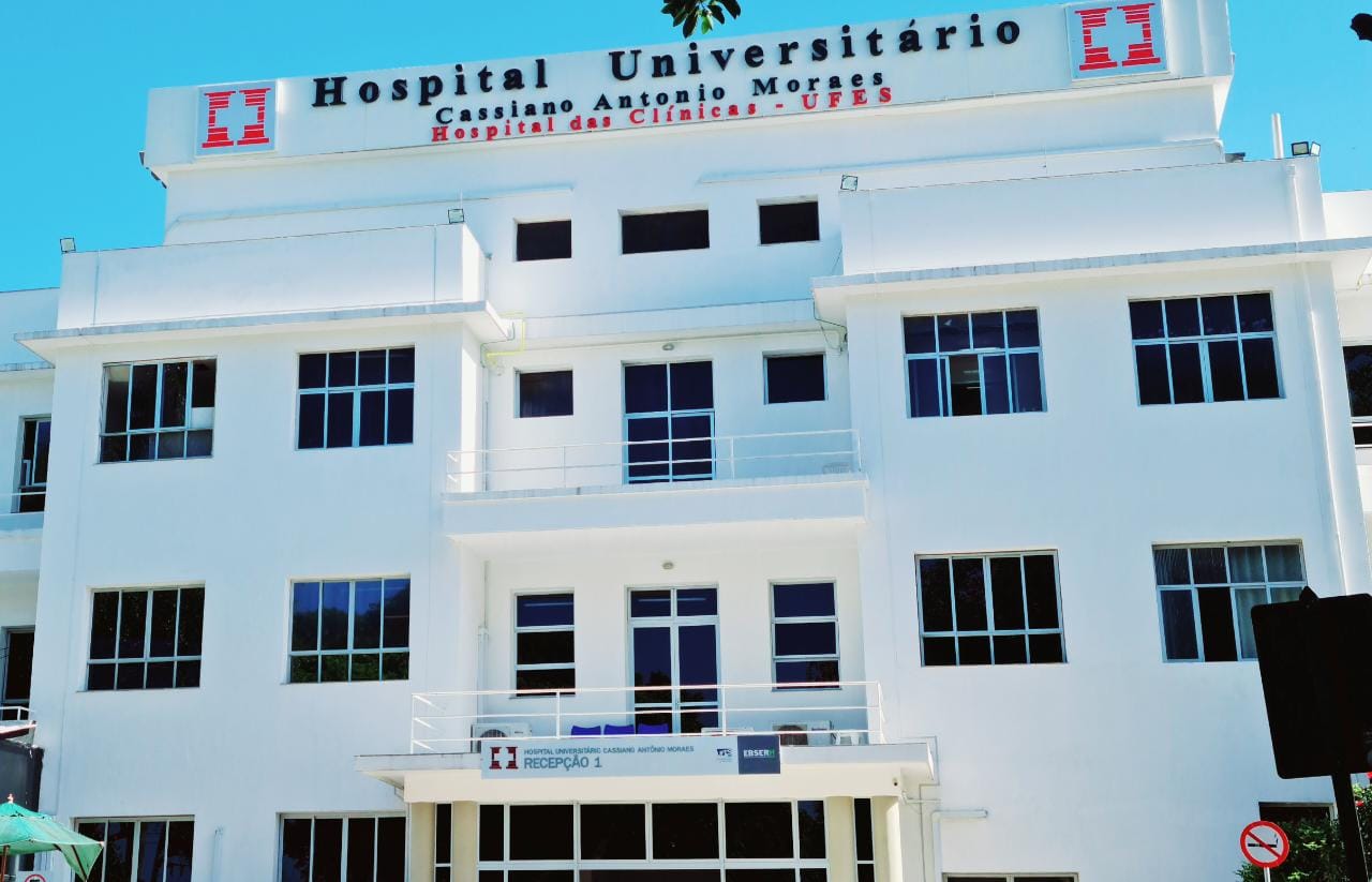 Fachada do Hucam/Ufes