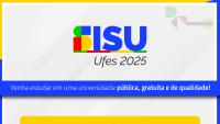 Cartaz de divulgação do Sisu 2025 com as datas de inscrição