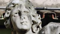 Foto da escultura