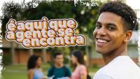 Cartaz de divulgação da acolhida dos ingressantes na Ufes