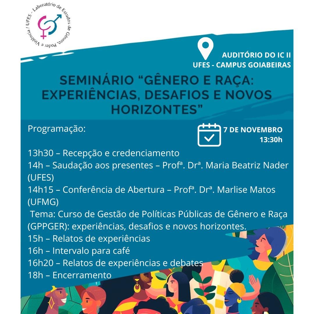 Cartaz de divulgação do evento