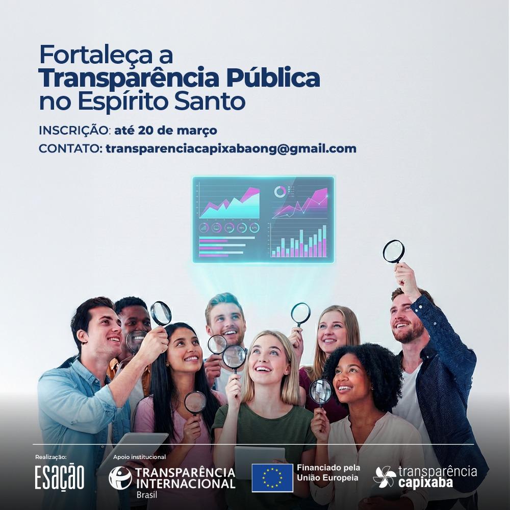 Cartaz de divulgação da ação