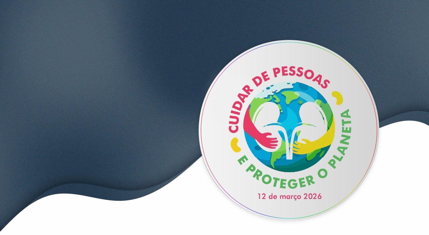 Imagem alusiva à campanha do Dia Mundial do Rim 2026