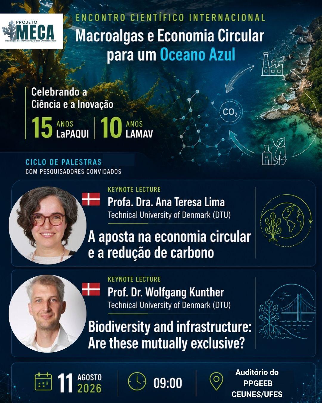 Cartaz de divulgação do evento