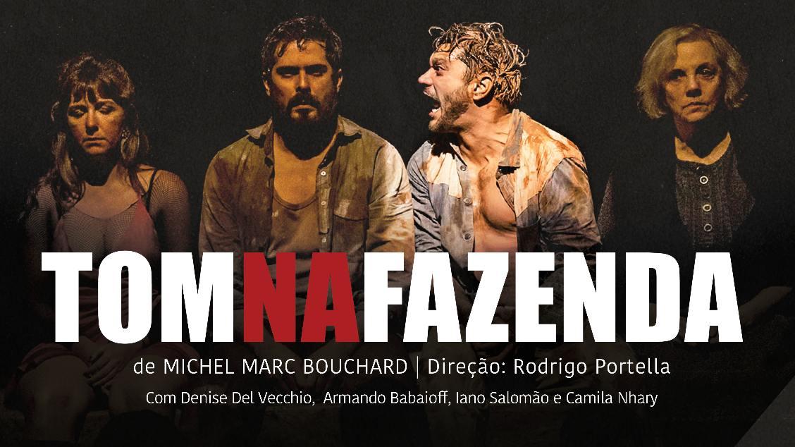 Cartaz de divulgação com atores da peça
