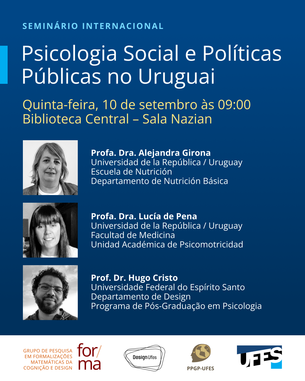 Cartaz de divulgação do evento